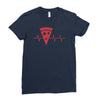 pizza is life Ladies Fitted T-Shirt