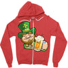 saint patrick day Zipper Hoodie