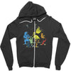 friendly beasts Zipper Hoodie