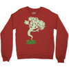 saw a ghost Crewneck Sweatshirt