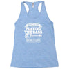 not always playing the bass Racerback Tank