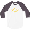 gold fish 3/4 Sleeve Shirt