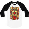 deer and monster 3/4 Sleeve Shirt