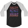 my mom is in heaven forever 3/4 Sleeve Shirt