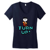 turn up Women's V-Neck T-Shirt