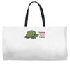 normal ass turtle Weekender Totes