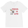 pizza is love pizza is life V-Neck Tee