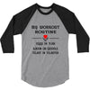 breakfast workout routine girls muscle top 3/4 Sleeve Shirt