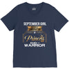 september girl is a perfect combination of princess and warrior V-Neck Tee