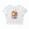 french toast kiss Crop Top