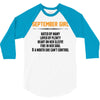September Girl Hated By Many 3/4 Sleeve Shirt