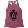 monkey brain out Racerback Tank
