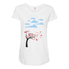 Tree Of Love Maternity Scoop Neck T-shirt