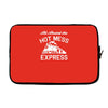 all aboard hot mess express train Laptop sleeve