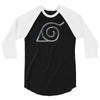 Hidden Leaf Village Symbol T-Shirt 3/4 Sleeve Shirt