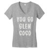 you go glen coco Women's V-Neck T-Shirt