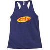 new seinfeld logo Racerback Tank