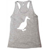 cool duck retro Racerback Tank