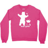 bear grills bbq funny Crewneck Sweatshirt
