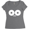 huh Women's Triblend Scoop T-shirt