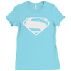 beast bode mens superman Ladies Fitted T-Shirt