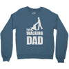 fathers day gift   the walking dad Crewneck Sweatshirt