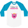 Creating a Lil Monster Baby Girl 3/4 Sleeve Shirt