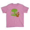 apathetic in the face of certain annihilation Youth Tee