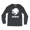 sonic uomo donna bambino sega videogames Long Sleeve Shirts