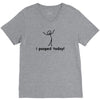 I Pooped Today V-Neck Tee