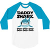 Daddy Shark Doo Doo Doo 3/4 Sleeve Shirt