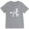 unisex funny graphic V-Neck Tee