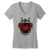 none shall pass Women's V-Neck T-Shirt