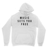 music sets you free Youth Hoodie