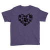 cat love paw Youth Tee