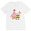 spongebob squarepants and patrick christmas V-Neck Tee