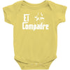 el compadre   the godfather in spanish espanol movie symbol mexcian te Baby Bodysuit