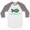 long beach 3/4 Sleeve Shirt