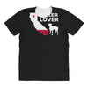 californian boxer lover All Over Women's T-shirt