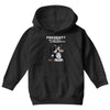 anxious cat Youth Hoodie