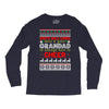 santa only comes once a year grandad is always here to cheer Long Sleeve Shirts