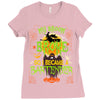 My Broom Broke So I Became A Bartender Ladies Fitted T-Shirt