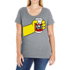 duff yours Ladies Curvy T-Shirt