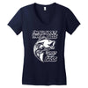 i'm all about that bass!1 Women's V-Neck T-Shirt
