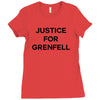 Justice For Grenfell Ladies Fitted T-Shirt