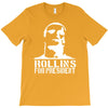 rollins for president  funny  comic henry rollins punk rock tv p T-Shirt