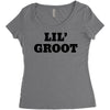 Little Groot Women's Triblend Scoop T-shirt