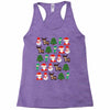 christmas pixel Racerback Tank