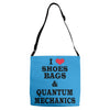 geek chick nr 1 Adjustable Strap Totes