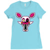 mangle head Ladies Fitted T-Shirt